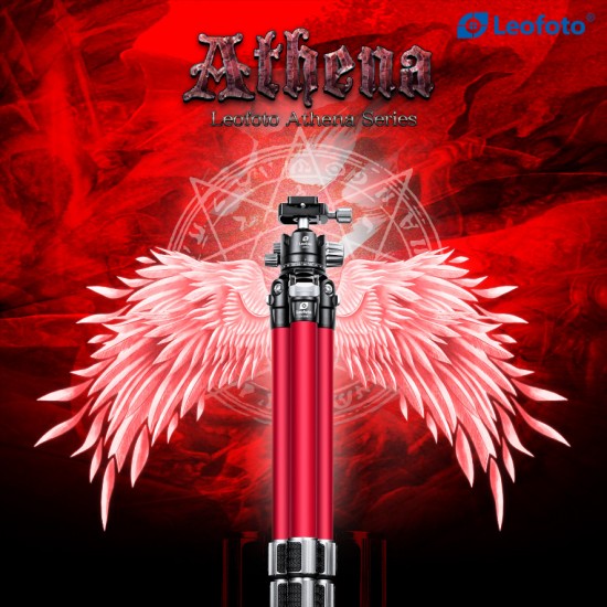 Leofoto LA-324C+LH-40 Athena Series Tripod 32mm 4 Section