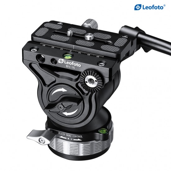 Leofoto BV-15 Professional Video Fluid Head