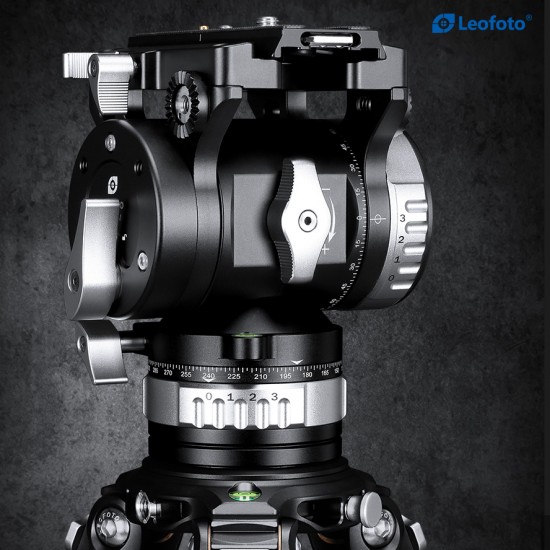 Leofoto BV-30 Professional Video Fluid Head Arca