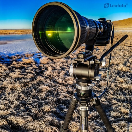 Leofoto BV-30 Professional Video Fluid Head Arca