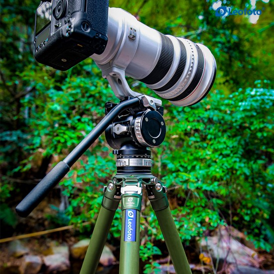 Leofoto BV-30 Professional Video Fluid Head Arca