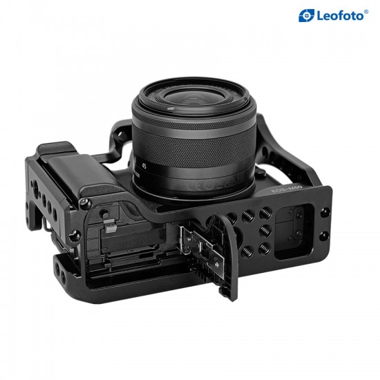 Leofoto EOS M50 Custom Camera Cage for Canon EOS M50