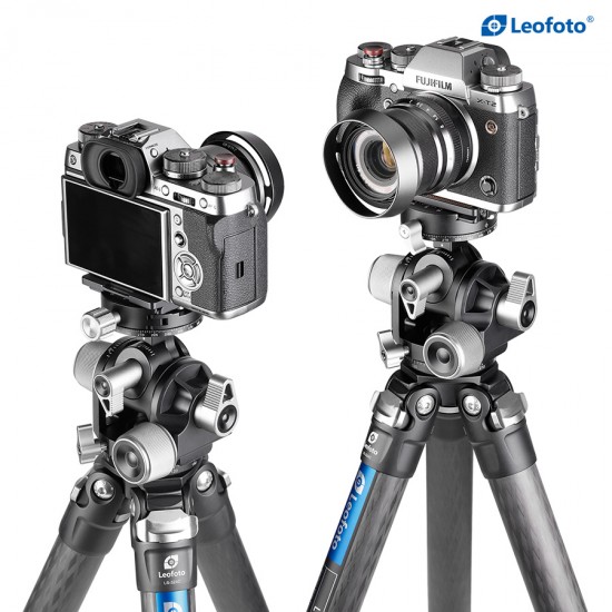 Leofoto G4 Geared Head Silver