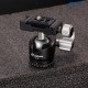 Leofoto LH-25+PU-25 Low Profile Ball Head
