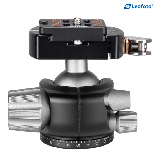 Leofoto LH-36LR Low Profile Ball Head with Quick Release Clamp