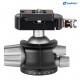 Leofoto LH-36LR Low Profile Ball Head with Quick Release Clamp
