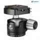 Leofoto LH-36LR Low Profile Ball Head with Quick Release Clamp
