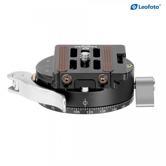 Leofoto LH-40PCL+NP-60 Low Profile Ball Head with Quick Release Clamp