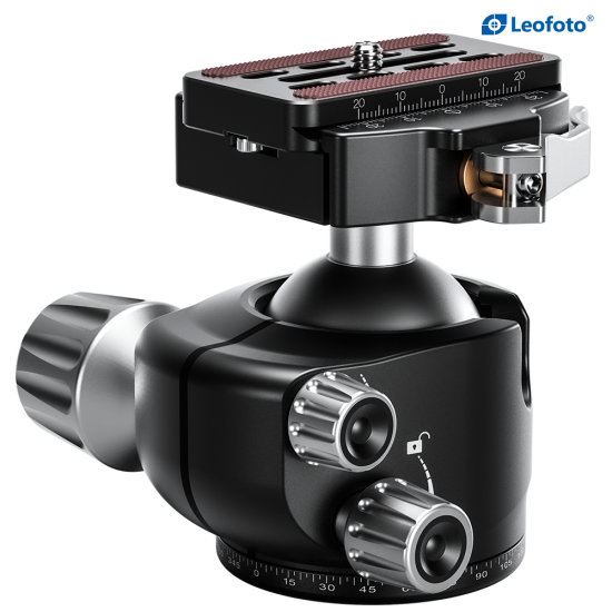 Leofoto LH-47LR Low Profile Ball Head with QR Clamp Leofoto LH-47LR Low Profile Ball Head with QR Clamp