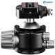 Leofoto LH-55LR Low Profile Ball Head With QR Clamp