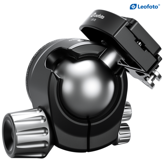 Leofoto LH-55LR Low Profile Ball Head With QR Clamp