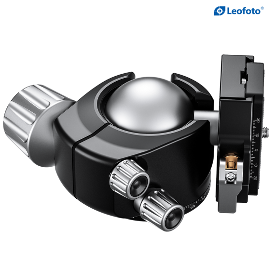 Leofoto LH-55LR Low Profile Ball Head With QR Clamp