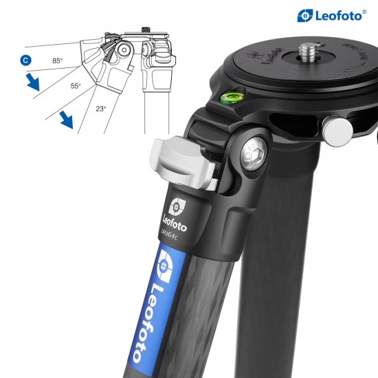 Leofoto LM-364CL Summit Series Tripod 36mmm 4 Section