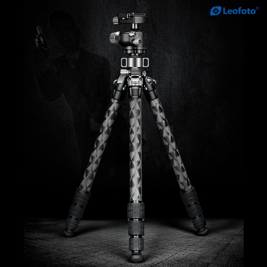 Leofoto Mr. Q LQ-284C+LH-36 Tripod 28mm 4 Section