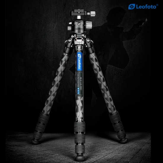 Leofoto Mr. Q LQ-284C+LH-36 Tripod 28mm 4 Section