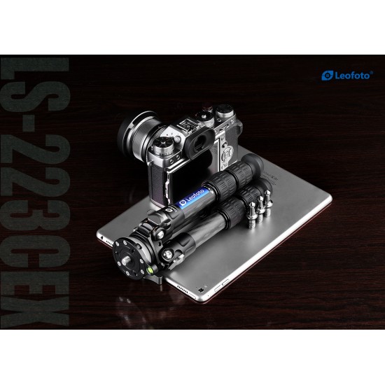 Leofoto LS-223CEX+RH-0+NP-50 Ranger Series Tripod 22mm 3 Section