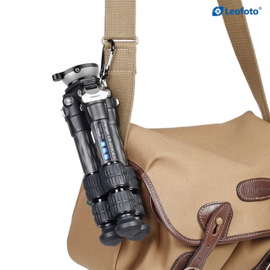 Leofoto LS-223CEX+RH-0+NP-50 Ranger Series Tripod 22mm 3 Section