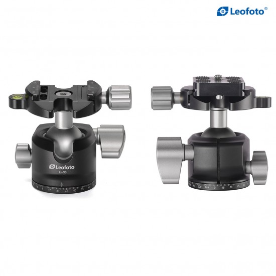 Leofoto LS-283CM CNC Carbon Fiber Tabletop Tripod with LH-30 Ball Head 