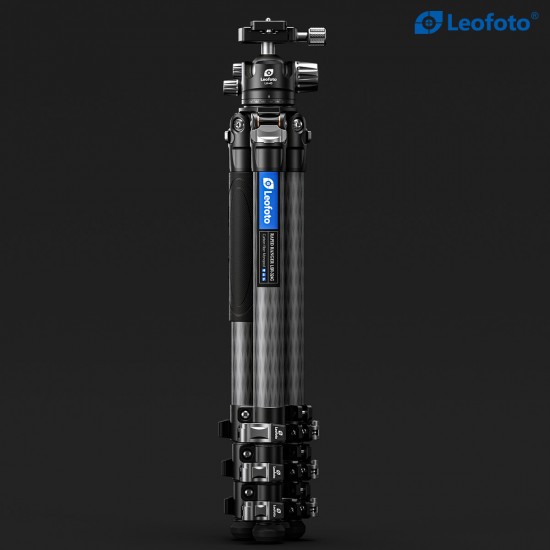 Leofoto LSR-324C+LH40 Ranger Series Tripod 32mm 4 Section Flip Lock