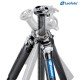 Leofoto LV-324C 4-Section Manba Carbon Fiber Tripod for use with with BV-10/5 Head System
