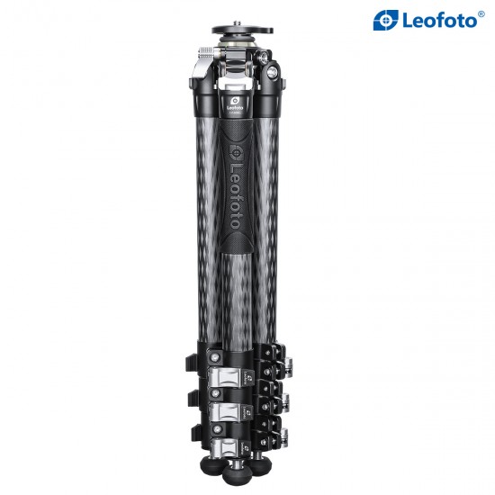 Leofoto LV-324C 4-Section Manba Carbon Fiber Tripod for use with with BV-10/5 Head System