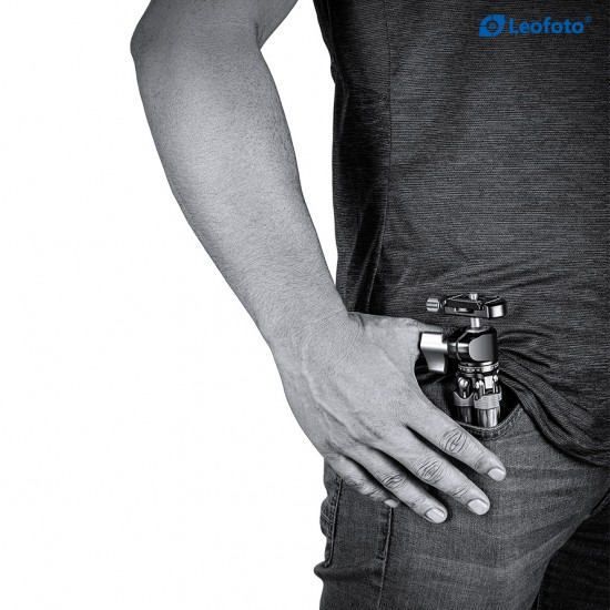 Leofoto MT-02C+LH-22 Black Mini-Tripod