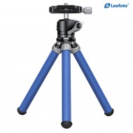 Leofoto MT-02C+LH-22 Blue Mini-Tripod Leofoto MT-02C+LH-22 Blue Mini-Tripod
