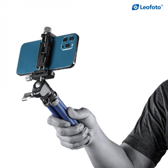 Leofoto MT-02C+LH-22 Blue Mini-Tripod