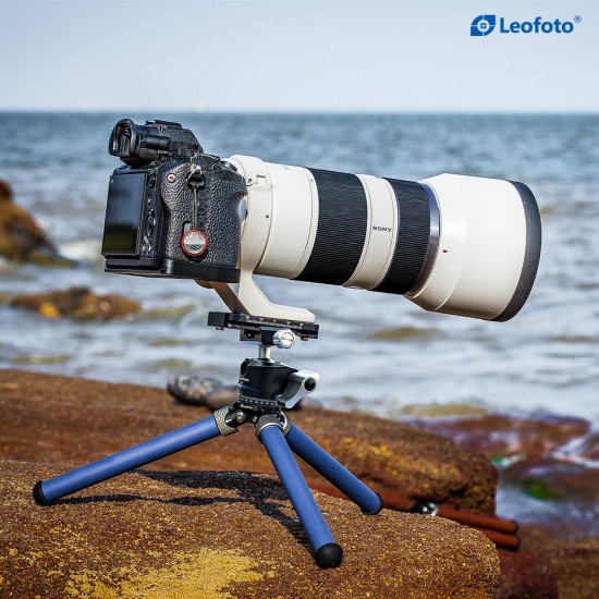 Leofoto MT-02C+LH-22 Blue Mini-Tripod