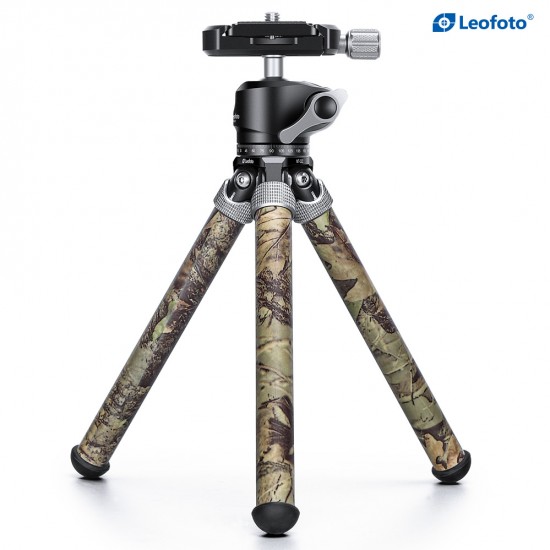 Leofoto MT-02C+LH-22(Camo) Mini-Tripod