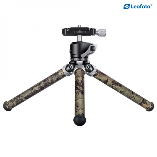 Leofoto MT-02C+LH-22(Camo) Mini-Tripod