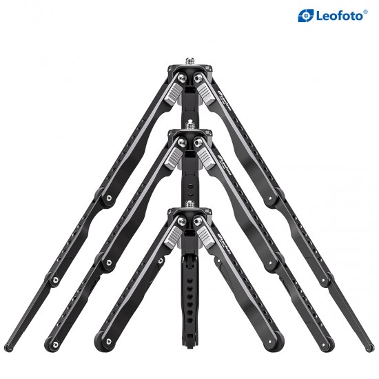 Leofoto MT-04 Spider Aluminum Mini Tripod with LH-30 Ball Head