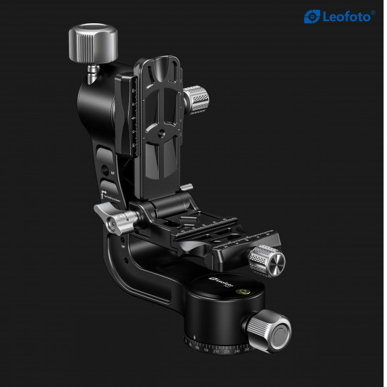 Leofoto PG-2 Folding Gimbal Head (Black) 