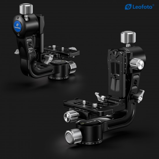 Leofoto PG-2S (Small) Folding Gimbal Head (Black) 