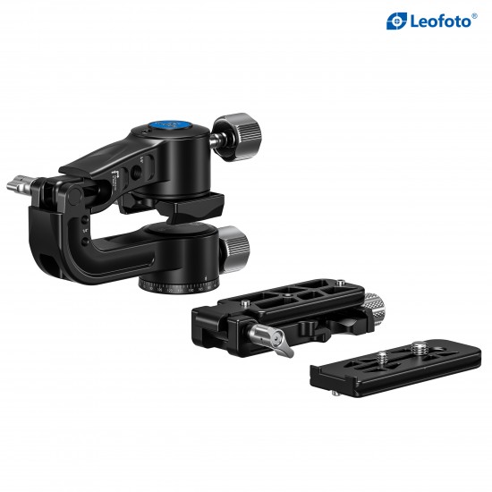 Leofoto PG-2S (Small) Folding Gimbal Head (Black) 