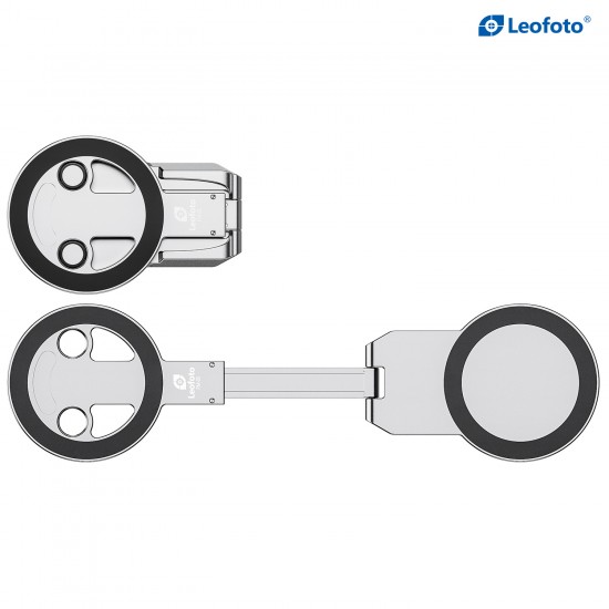 Leofoto PM-05 Dual Sided Magnetic Foldable Phone Stand Black