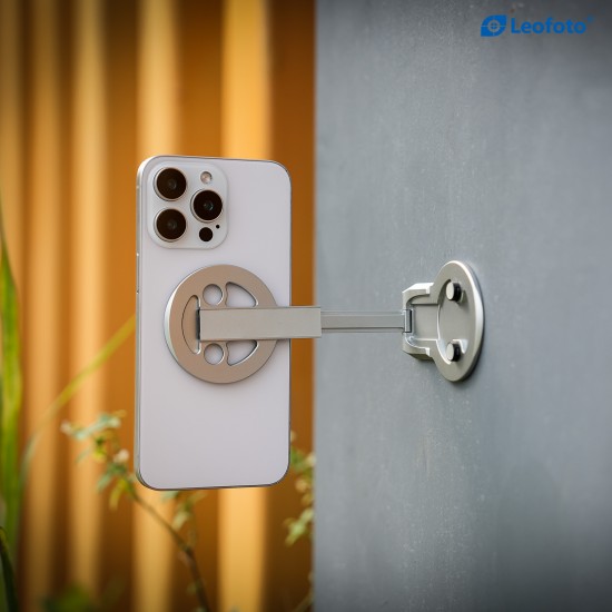 Leofoto PM-05 Dual Sided Magnetic Foldable Phone Stand Black