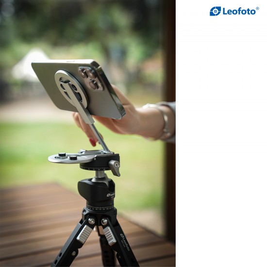 Leofoto PM-05 Dual Sided Magnetic Foldable Phone Stand Black