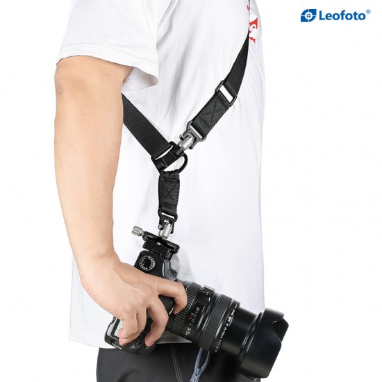 Leofoto SP-01+DC-22Q Dual Quick Detach Sling & Clamp Kit