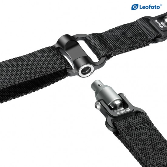Leofoto SP-01+DC-22Q Dual Quick Detach Sling & Clamp Kit