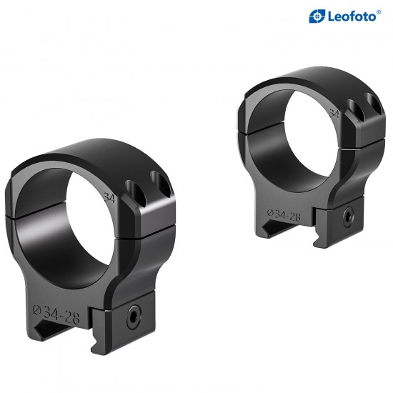 Leofoto SR-3428 Scope Mount 34mm tube 28mm height