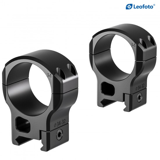 Leofoto SR-3432 Scope Mount 34mm tube 32mm height