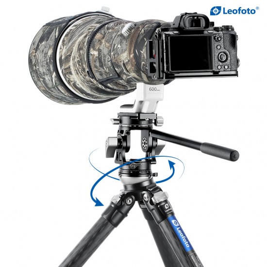 Leofoto VH-30-R 2-Way Monopod/Tripod Head