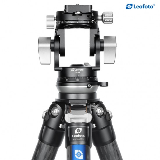 Leofoto VH-30-R 2-Way Monopod/Tripod Head