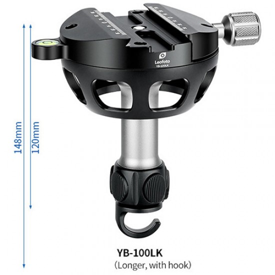 Leofoto YB-100LK Leveling Base/Half Ball Bowl
