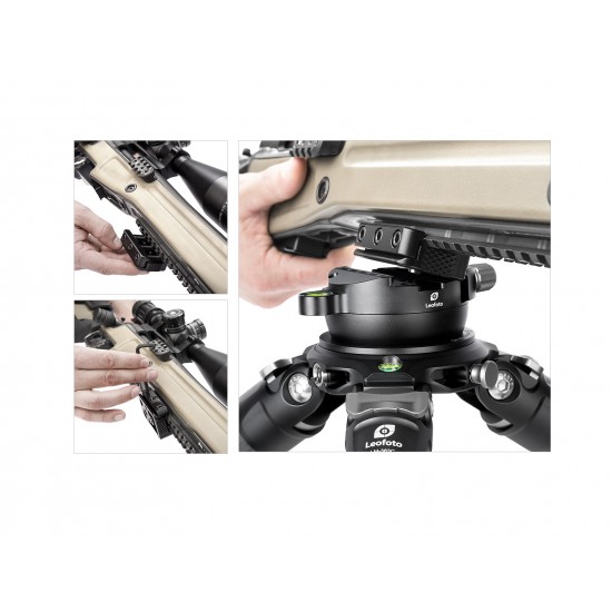 Leofoto YB-100LP Leveling Base/Half Ball Bowl Leofoto YB-100LP Leveling Base/Half Ball Bowl