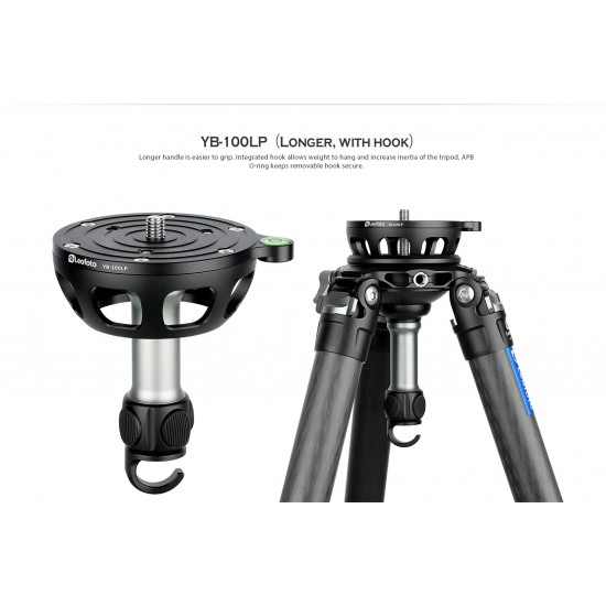 Leofoto YB-100LP Leveling Base/Half Ball Bowl Leofoto YB-100LP Leveling Base/Half Ball Bowl